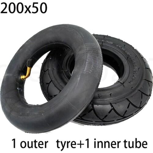 High Quality 200x50 Inner Outer Tire 8 Inch Mini Electric Scooter Tyre Electric Vehicle HOTA 200*50 Tire Accessories