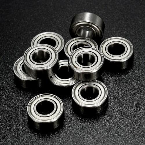10pcs Double Shielded Miniature High-carbon Steel Single Row 686ZZ Ball Bearing
