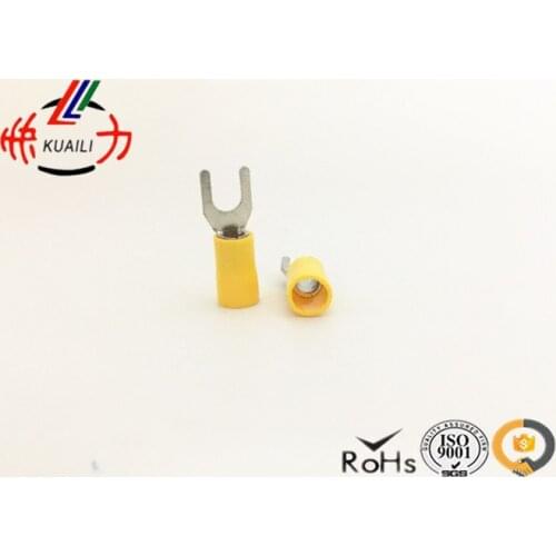 100PCS Pre-insulated Fork ends TU-JTK terminaSVS 5.5-3.5