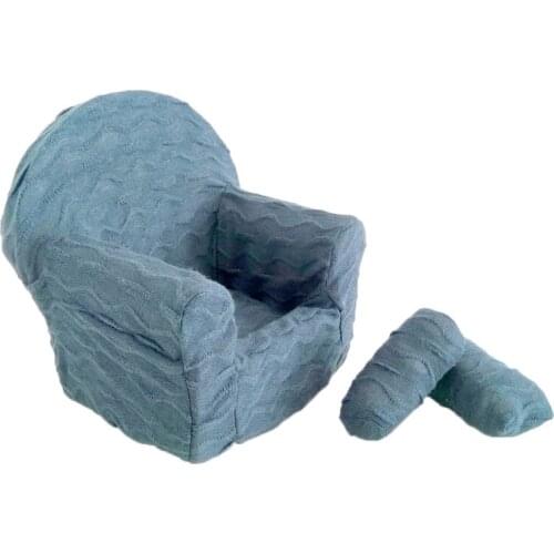 3 Pcs/set Newborn Baby Posing Mini Sofa Arm Chair Pillow Infant Photography Prop C5AF