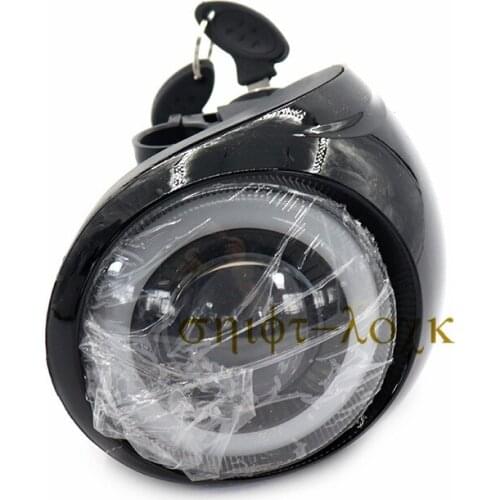 48V Angel Eyes Headlight Battery Display for Citycoco Electric Scooter Accessories