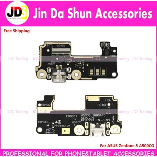 50pcs/lot For ASUS Zenfone 5 Lite A502CG,A500CG USB Dock Charging Port Flex Charger Connector Charging Board Ribbon