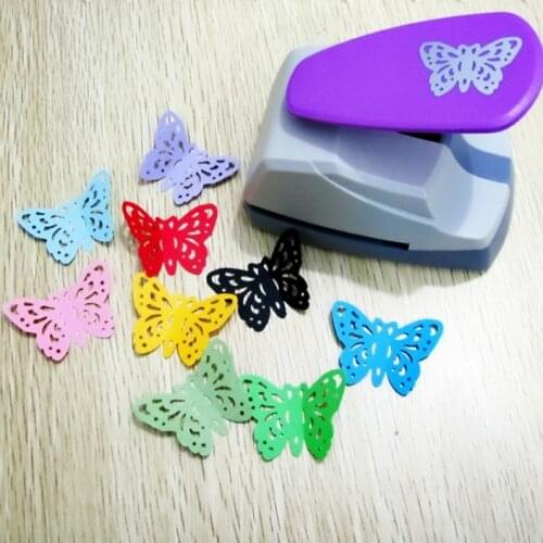 Special design hollow 3D butterfly craft punch size 30x45mm DIY paper cut tool fit for greeting cards making