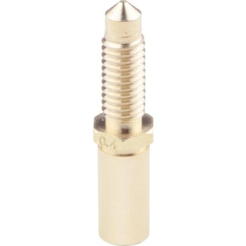 Integrated Nozzle For Kraken with Throat 0.2 0.4 0.8mm Bore 4.1mm For Chimera 3D Printer Brass Nozzle Extruder Head
