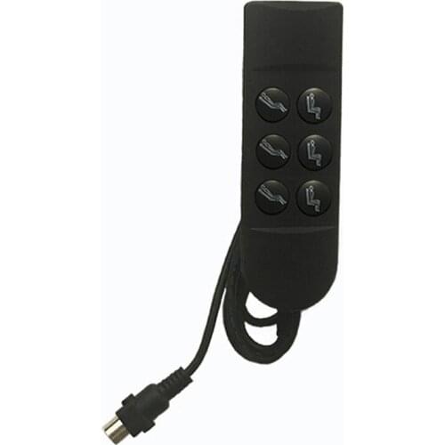 Electric Recliner Chair Parts Power Recliner Switch Recliner Motor Switch 6 Button Hand Controller for Electric Sofa