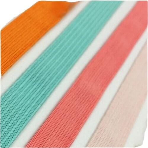 Fashion Simple Solid Color Hook Elastic Band For Headdress Pants Dress Belt Material