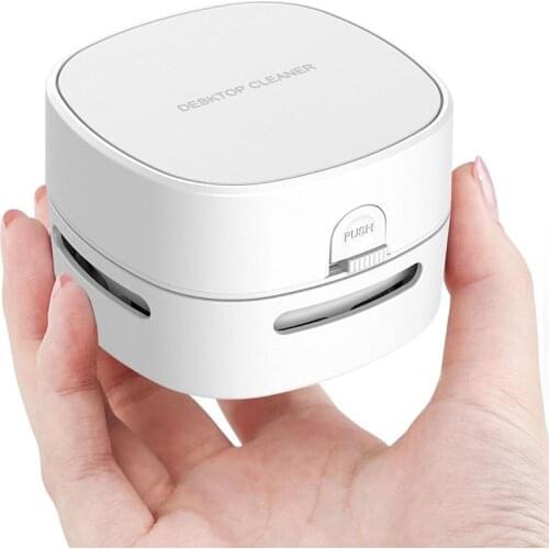 Desktop Cleaner Mini Portable Vacuum Cleaner Office Desk Dust Home Table Sweeper Desktop Cleaner Small Cleaner Automatic Cleaner