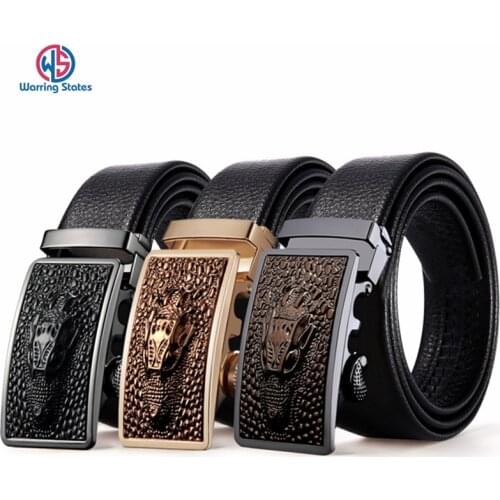 2019 New Famous Designer Belts for Men High Quality Belt Gold Fish Head Buckle Sash 130cm Casual Waist Belt Jeans