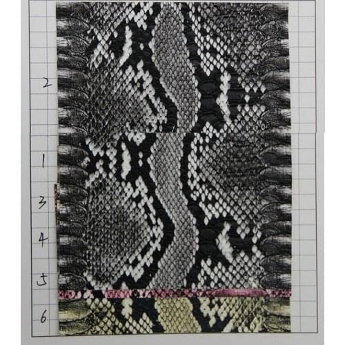 Factory wholesale Snake Print PU leather holster / Snake Print artificial leather / Snake Print leather handbags/ wholesale