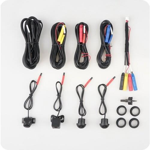 Panorama Camera Car Bird View System 4 Camera Rear/Front/Left/Right 3D 360 Camera Only for Ownice k7 Android Car Radio