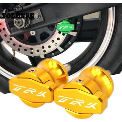 Motorcycle CNC Frame Stands 6MM Screws Sliders Swingarm Spools Slider For Benelli TRK502 TRK 502 Jinpeng 502 Jinpeng502