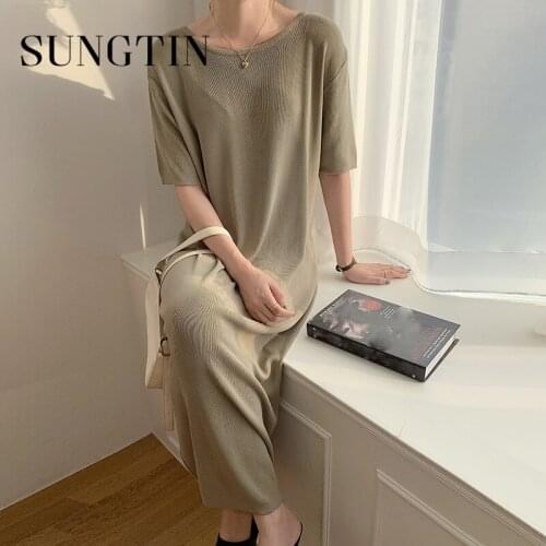 Sungtin Loose Summer Dresses