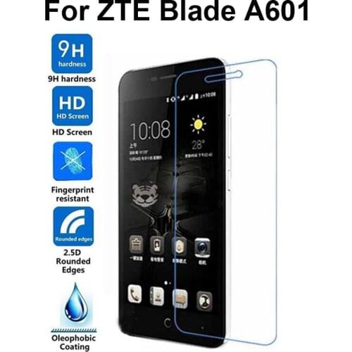 ZTE Blade A601 Tempered Glass Original 9H High Quality Protective Film Explosion-proof Screen Protector for ZTE Blade A601 Glass