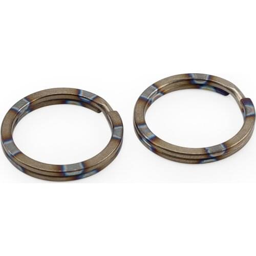 1pcs Outdoor Small Tool Key Ring Mountain Climbing Titanium Alloy Hanging Ring