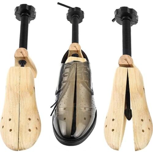 1 piece Adjustable Shoe Stretcher Expanded Code Wood Support Device Boot Of Leather Shoes High Heels Female Expansion