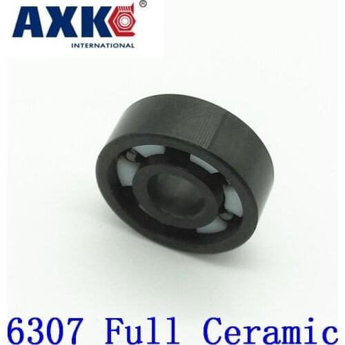 2021 Real Promotion Axk 6307 Full Ceramic Bearing ( 1 Pc ) 35*80*21 Mm Si3n4 Material 6307ce All Silicon Nitride Ball Bearings