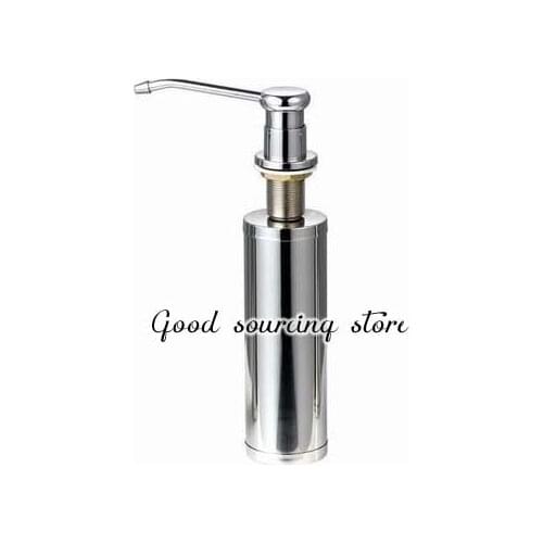 300ml stainless steel kitchen sink liquid soap dispenser