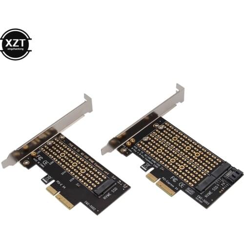 Add On Cards PCIE to M2/M.2 Adapter SATA M.2 SSD PCIE Adapter NVME/M2 PCIE Adapter SSD M2 to SATA PCI-E Card M Key +B Key 5002/3
