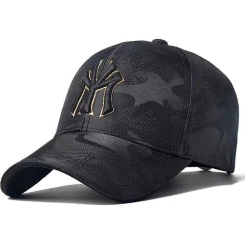 New Fashion hip hop baseball cap MY Three-dimensional Embroidery Camouflage caps Men Women Summer sun hats Adjustable Hats Gorra