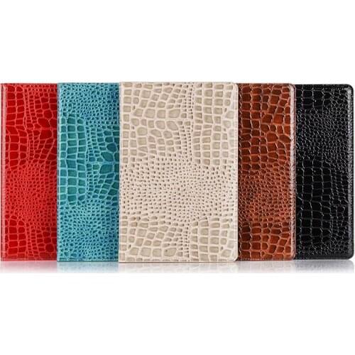 Crocodile Style stand Case For iPad 10.2 A2200 A2198 A2232 Tablet cases for iPad 10.2'' 7th Generation PU Leather cover Funda
