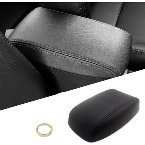 Car Interior Center Armrest Console Box Cover Microfiber Leather Sticker Trim For Toyota Corolla 2014 2015 2016 2017 2018