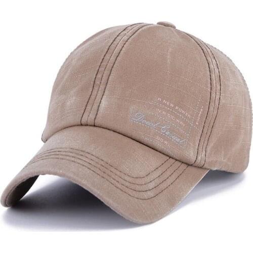 Classic Washed Distressed Cotton Dad Hat Low Profile Casual Cap Strapback Cap Trucker Hat Vintage Cooling Visor