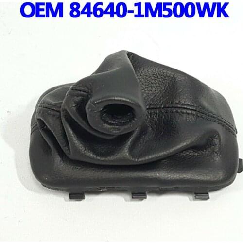 Gear Shift Knob Leather Boots A/T 846401M500WK 84640-1M500WK For KIA Forte Shuma Koup 2009 2010 2011 2012 2013