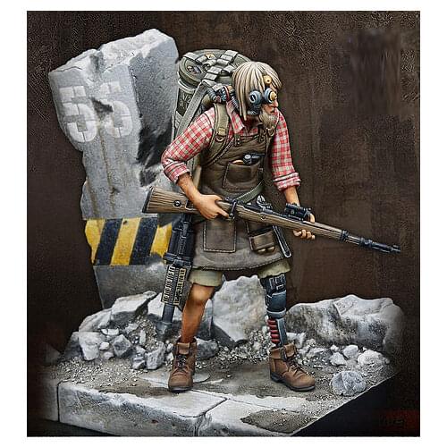 [tusk model]resin figure 75mm scale resin model kits unpainted miniatures n75016