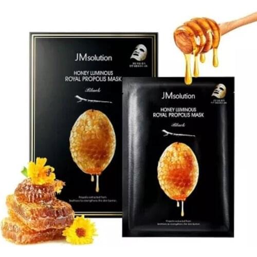 Korean original JMsolution Mask Sheet Pack of 10pcs*25ml Luminous Pearl Deep Moisture Glow Luminous Aurora Sakura Facial Mask
