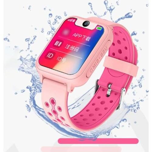 S6 Childrens Smart Phone Watch Call High-Definition Touch Screen Durable Safe Positioning Smart Watch as a Gift