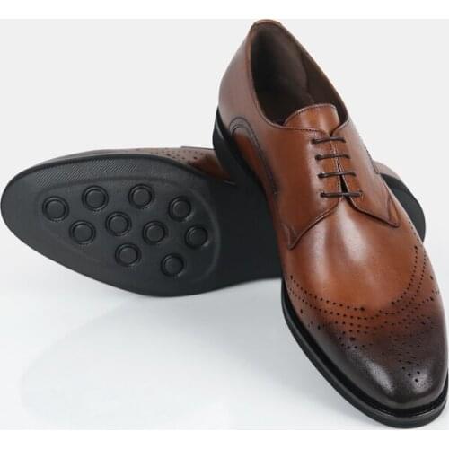 Modern Comfortable Stylish Four Season Mens Shoes Hand Painted Personalized 100% Genuine Leather