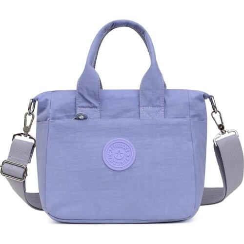 2021 ladies waterproof shoulder Bag Women Large capacity messenger bag mommy handbag nylon purse