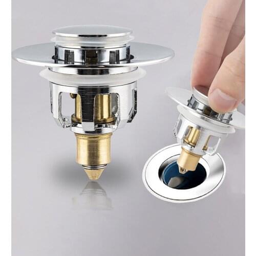 Universal Basin Pop-up Drain Filter Hair Catcher Bath Stopper Shower Sink Strainer Plug Kitchen Accessories