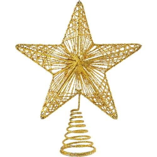 Star For Christmas Tree Desktop Ornaments Holiday Decoration