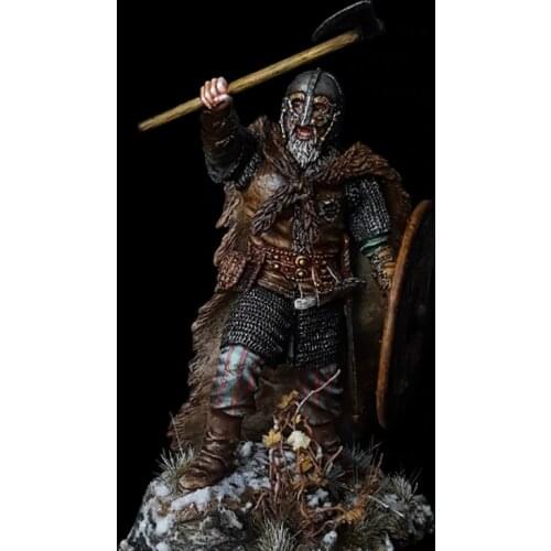 1/24 Viking, Resin Model figure GK, Ancient war characters, Unassembled and unpainted kit