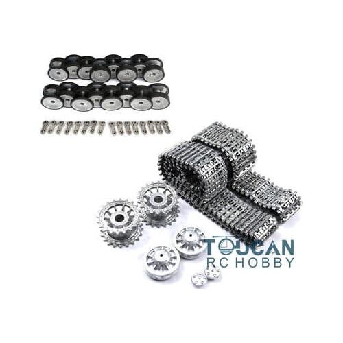 Heng Long 1/16 Metal Track Sprocket Idler Wheels RC Tank 3818 Tiger1 3819 Panther THZH0145-SMT4