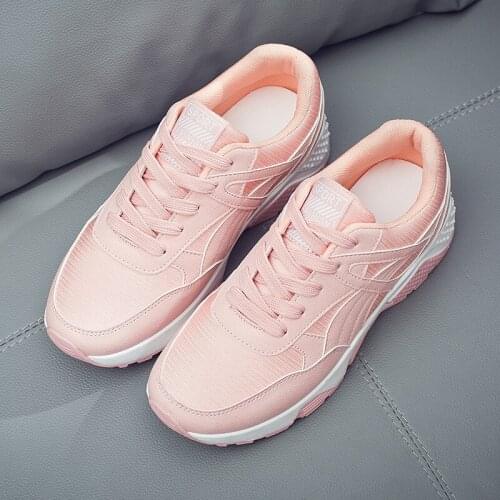 Slimming Exercise Shoes Woman Sneaker Help Tie Low Allmatch Korean Students Running Shoes Breathable Sports Women Shoes