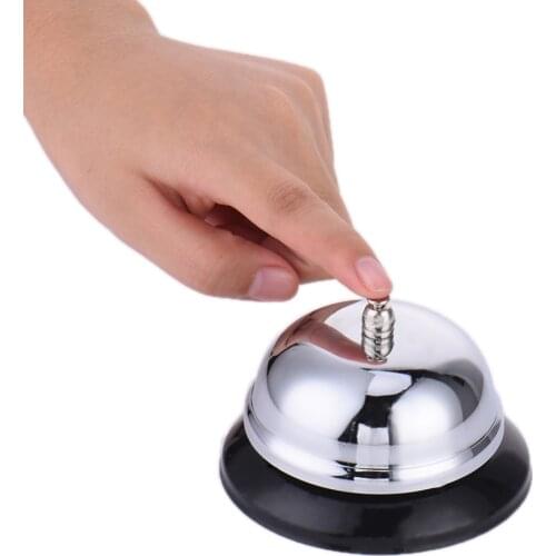 Desk Kitchen Hotel Counter Reception Restaurant Bar Ringer Call Bell Service Kit Reminder Food Grade Stainless Call Bell