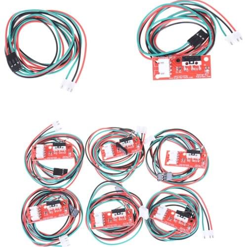 New 6 Pcs/sets End Stop Switch Cables Endstop Limit Mechanical For CNC 3D Printer Ramps Wholesale
