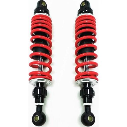 One pair 350mm 8mm spring Motorcycle Suspension Shock Absorbers for Honda Yamaha Suzuki Kawasaki KTM Dirt bikes Gokart ATV