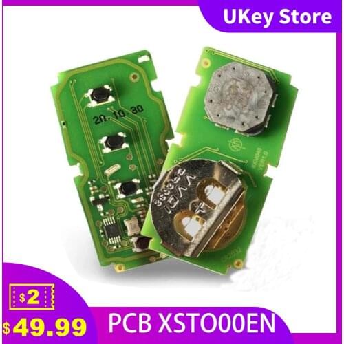 Xhorse XM Smart Key PCB XSTO00EN for Toyota 4D and 8A Series Support Re-generate Support 312MHz 315MHz 314MHz 433MHz On Sale
