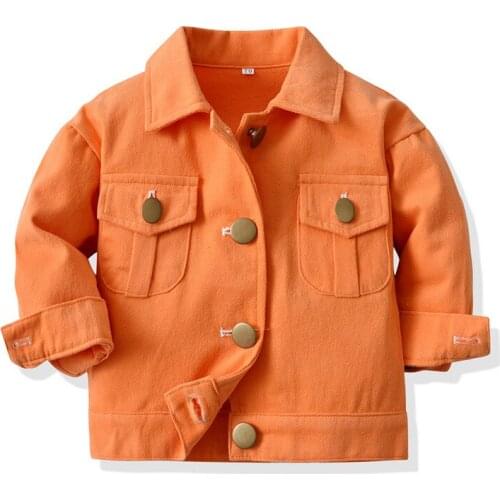 Girls' Casual Lapel Cardigan Jacket Toddler Winter Clothes Kids Jackets for Toddler Girl Fall Clothes 2021 Little Girls Clothing