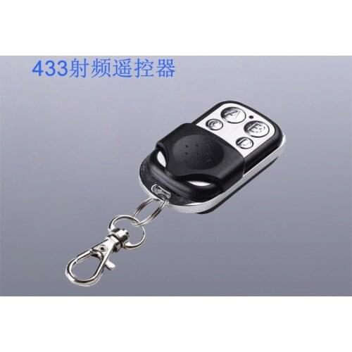 Remote Control Wireless RF 433m Metal 4-Key Learning Code Can Be Equipped with Remote Control Switch Remote Control Transmitter