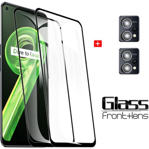 Película, Glass for Realme 8 Pro Full Cover Screen Protector Realme 7 5G Realme 7Pro 8Pro Armor Glass Camera Film Realmi 8 Pro