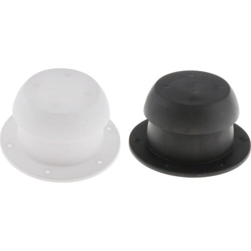 Top Mounted Ventilation White RV Camper Roof Round Exhaust Outlet Vent Cap