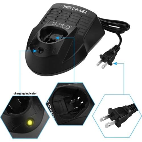 AL1115CV Battery Charger 10.8V/12V BAT411 BAT412A Li-ion Battery Electrical Drill For Bosch For 2607 336 013