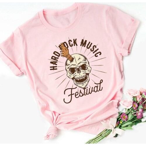 2021 Women Clothes Freddie Mercury T Shirt Queen Band T-Shirt Pink Female Clothing Short Sleeve T-Shirts Summer Brand Rock Goth