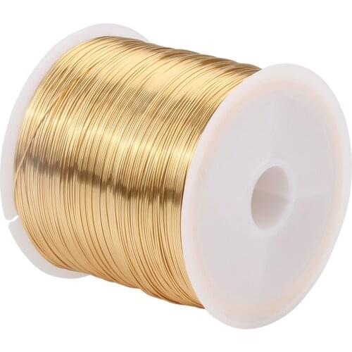 0.3mm 0.4mm Silver/Gold/Rose Gold Color Alloy Copper Cord Beading Wire For Jewelry Making Necklace Bracelet Cord String Supplies