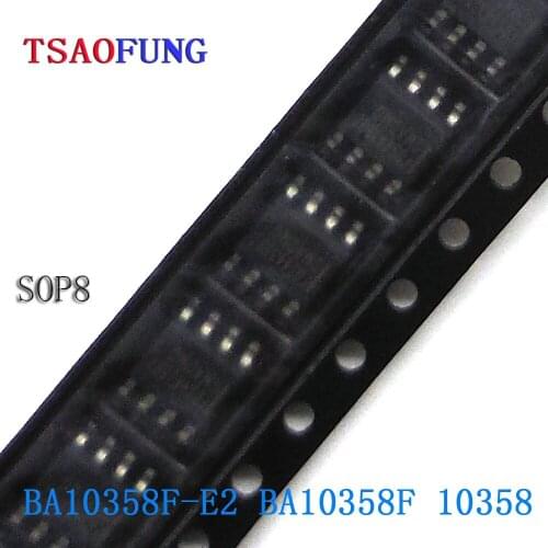 5Pieces BA10358F-E2 BA10358F 10358 SOP8 Integrated Circuits Electronic Components