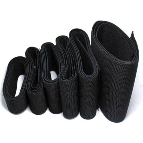 2-10cm High quality black Twill waist elastic band sewing clothing accessories Elastic decorative belt/ rubber band
